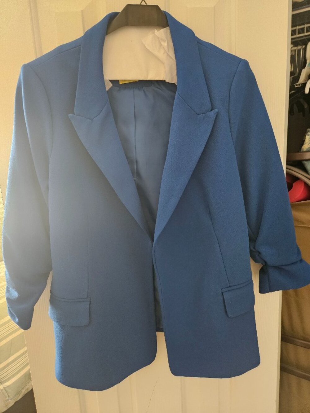 Blue jacket